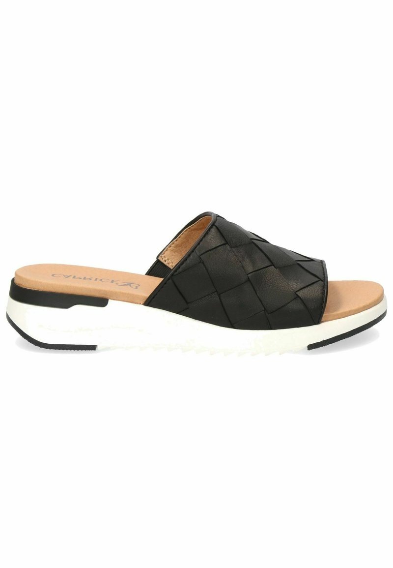 Damen Sneaker | Caprice Pantolette flach schwarz - KG29473 Damen Sneaker | Caprice Pantolette flach schwarz - KG29473