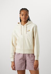 Carhartt WIP AMERICAN JACKET - Zip-up sweatshirt - natural