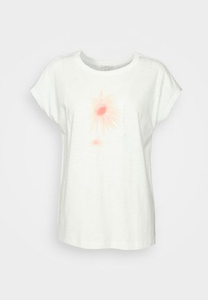 T-shirt con stampa - off white
