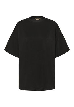 Culture CUALWINE CHABRINA OVERSIZED - Navadna majica - black