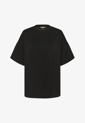 Culture CUALWINE CHABRINA OVERSIZED - Navadna majica - black