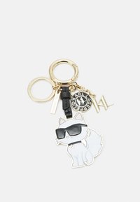 KARL LAGERFELD - IKONIK CHOUP CHARM KEYCH - Kulcstartó - gold-coloured Miniatűr kép 1