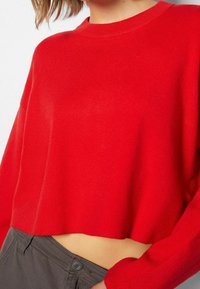 Bershka Neule - red