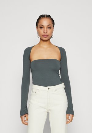 SOFT TOUCH SQUARE NECK - Top s dlouhým rukávem - urban chic