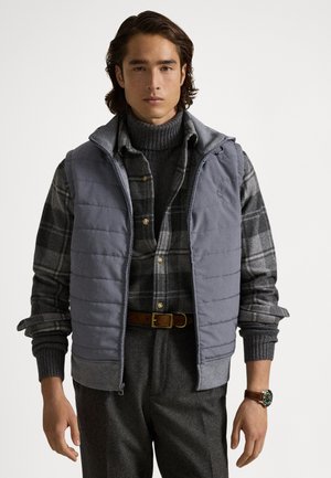 HYBRID HOODED VEST - Bodywarmer - fortress gray heather