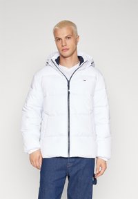 Tommy Jeans - ESSENTIAL PUFFER JACKET - Vinterjacka - white Miniatyrbild 1