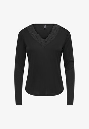 ONLY, TOP ONLIDA TOP - T-shirt à manches longues - black