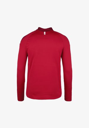 JAKO ZIP CHAMP 2.0 - Felpa in pile - rot/weinrot