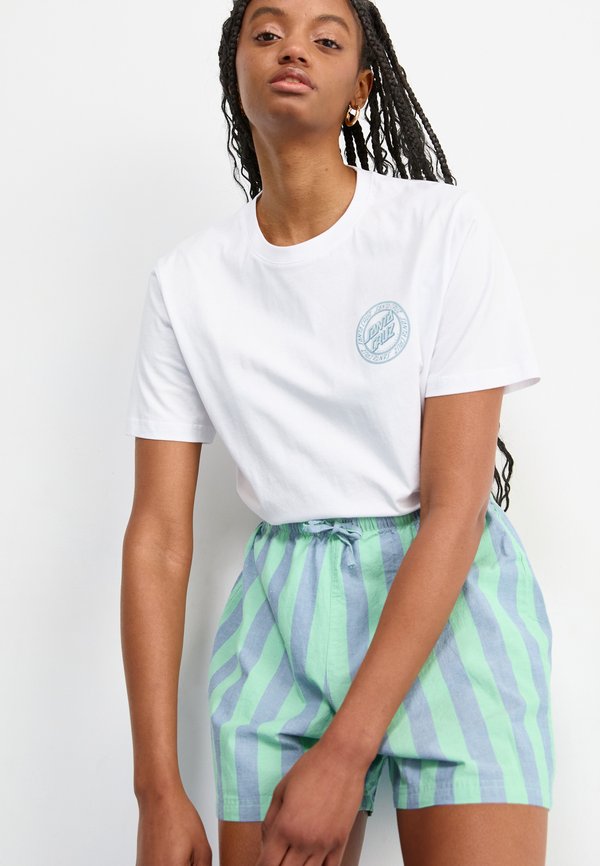 OUTLINE RINGED - Print T-shirt2