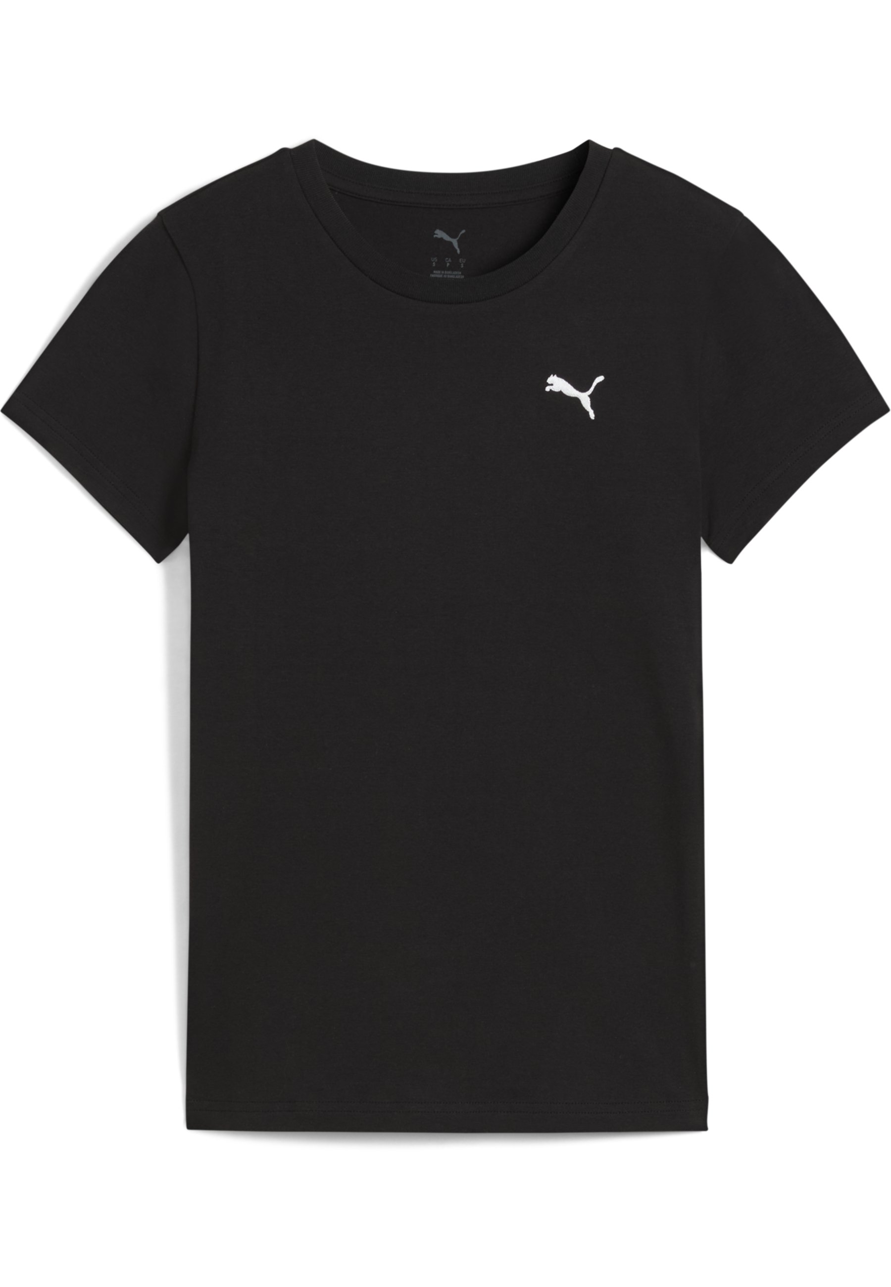 Puma ESSENTIALS SLIM - Jednoduché tričko - black