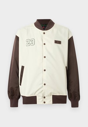 Jordan, REVERSIBLE COLLEGIATE VARSITY JACKET UNISEX - Μπουφάν τύπου bomber - coconut milk/baroque brown