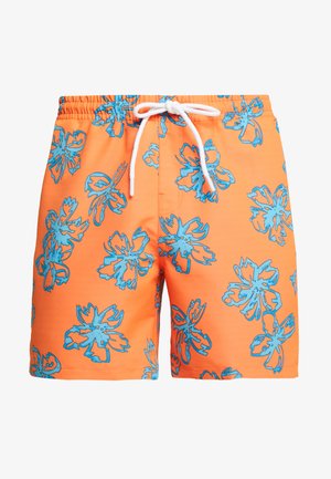 FLORAL SWIM SHORTS - Short de bain - orange