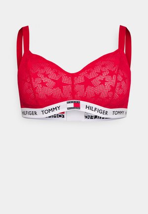 TRIANGLE BRA CURVE - Bustino - primary red