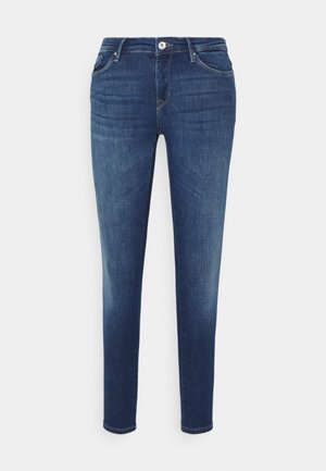 ONLY Petite SEAMLESS LONG - Jeans Skinny Fit - dark blue denim