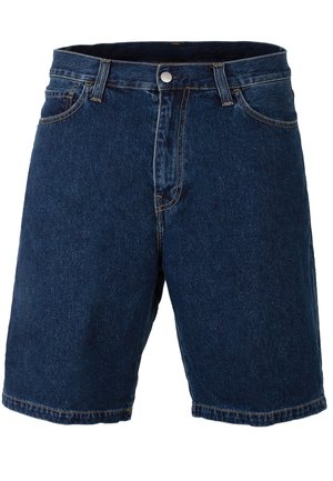 LANDON  - Short en jean - blue stone washed