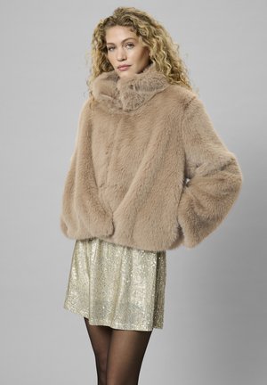 Zimná bunda - greige