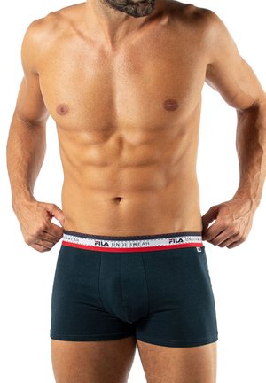 Fila, 4ER PACK LOGOBUND - Boxers - schwarz weiß grau blau