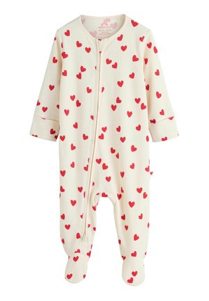 REGULAR FIT - VALENTINES TWO WAY ZIP - Strampler - red heart valentines