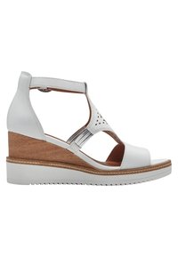 Tamaris Sandali con zeppa - white