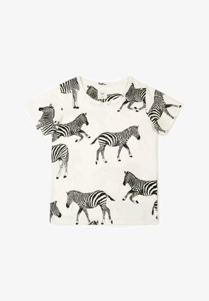 ZEBRA - Print T-shirt - white