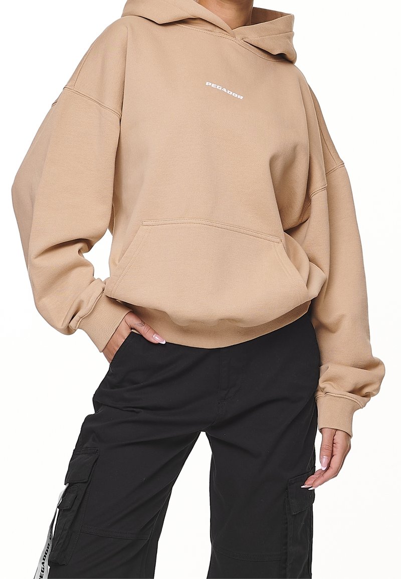 Pegador Jersey con capucha - sand