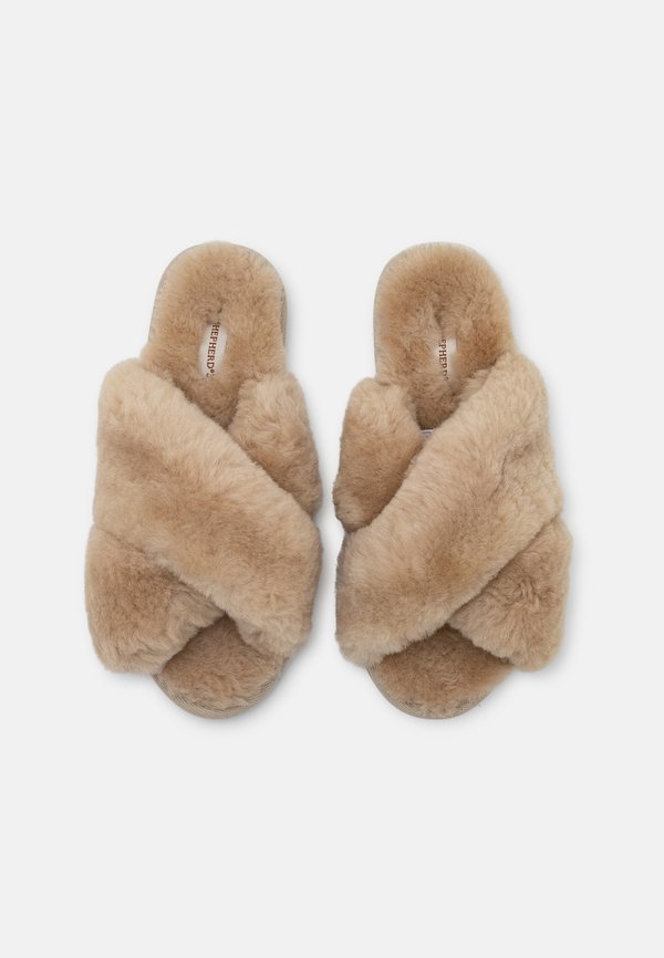 LOVISA - Slippers - honey3