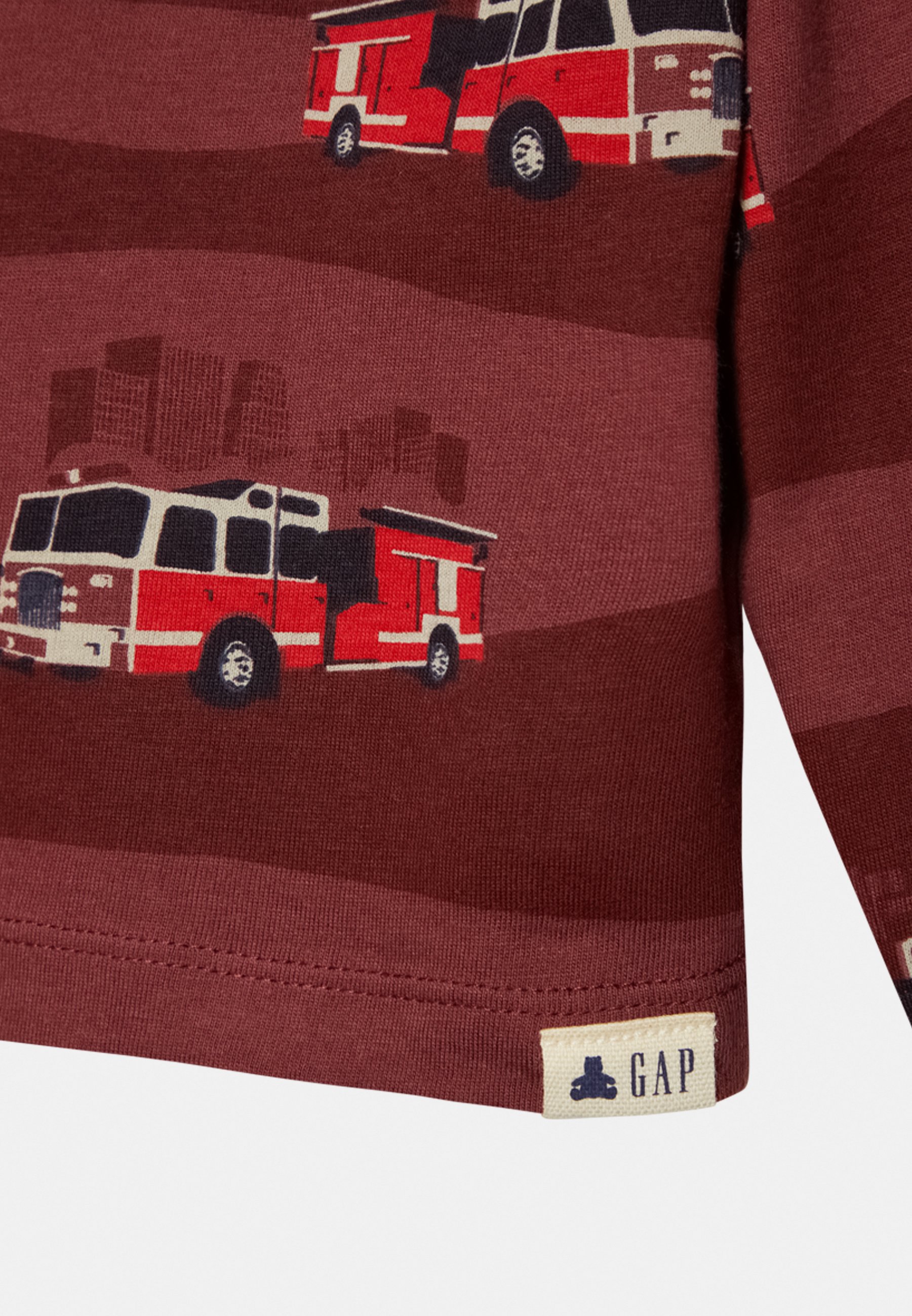 gap fire truck sweater