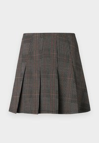 ONLFINE PLEAT SKIRT - Minijupe - seal brown