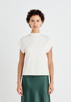 NMRANJA HIGH NECK - Βασικό μπλουζάκι - eggnog