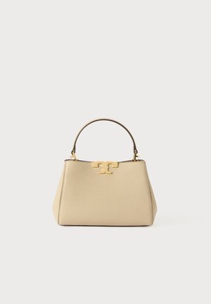 ELEANOR PEBBLED MINI SATCHEL - Mala de mão - light stone