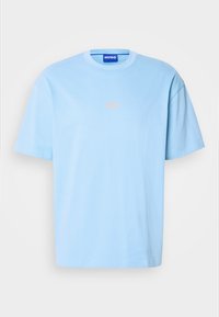 NALONO - T-shirt con stampa - light pastel blue