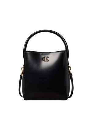 Calvin Klein, BUCKET WITH STRAP - Τσάντα χειρός - black