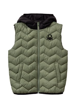 WITH HOOD - Bodywarmer - multicolor