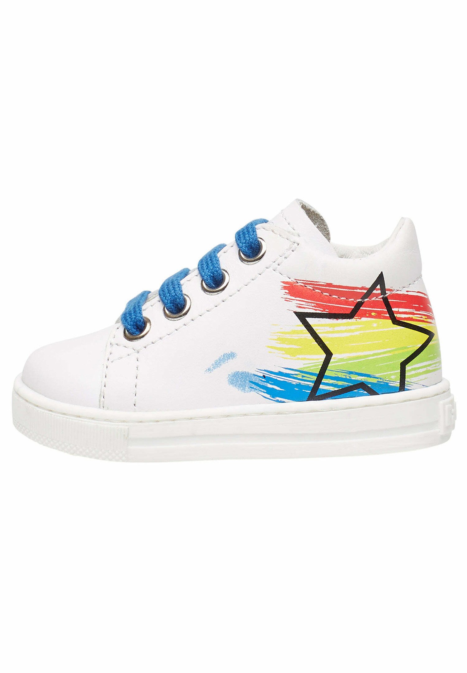 Falcotto - Sneakers bimbo blu con stella EDIGE