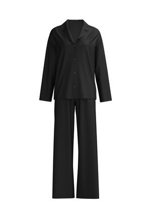 Calida, STRIPED DREAMS PYJAMA  MIT  KNÖPFEN SET - Pyjama set - schwarz