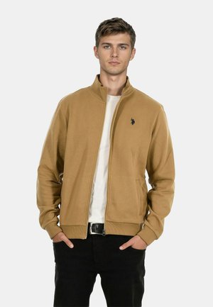 Sweatjacke - beige