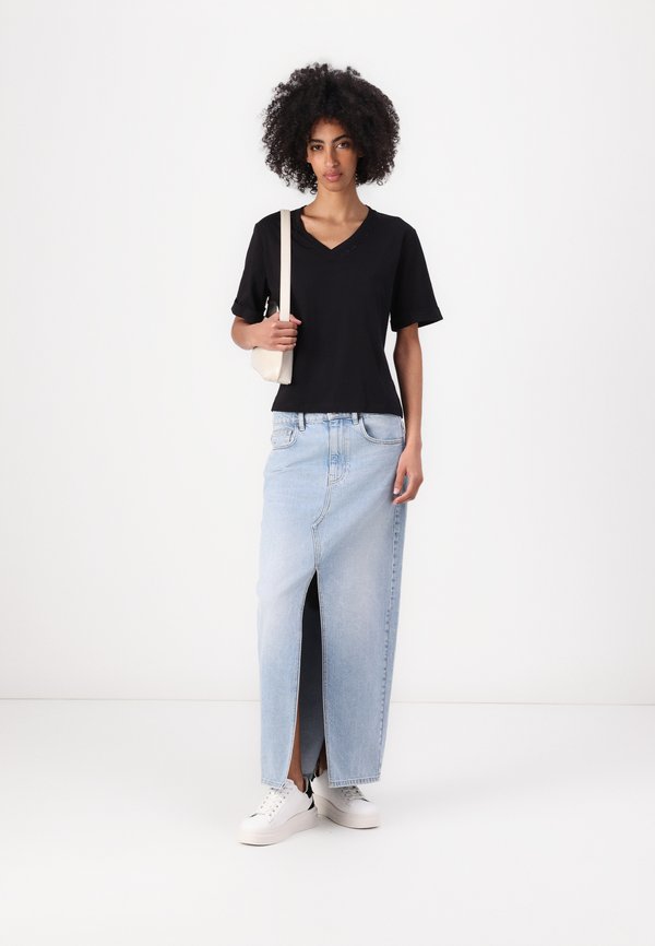 MODA - Basic T-shirt - nero3