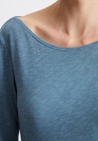 Marc O'Polo BOAT NECK - Pikkade varrukatega topp - hazy blue