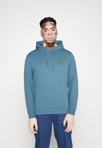 Lyle & Scott PULLOVER HOODIE - Sportska majica - skipton blue
