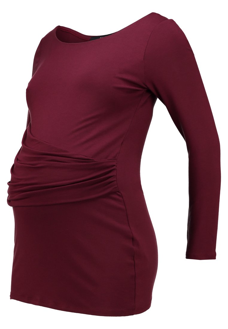 9Fashion Longsleeve bordeauxrood