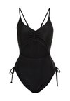 LSCN BY LASCANA MIT RAFFUNG CUT-OUT - Kopalke - black