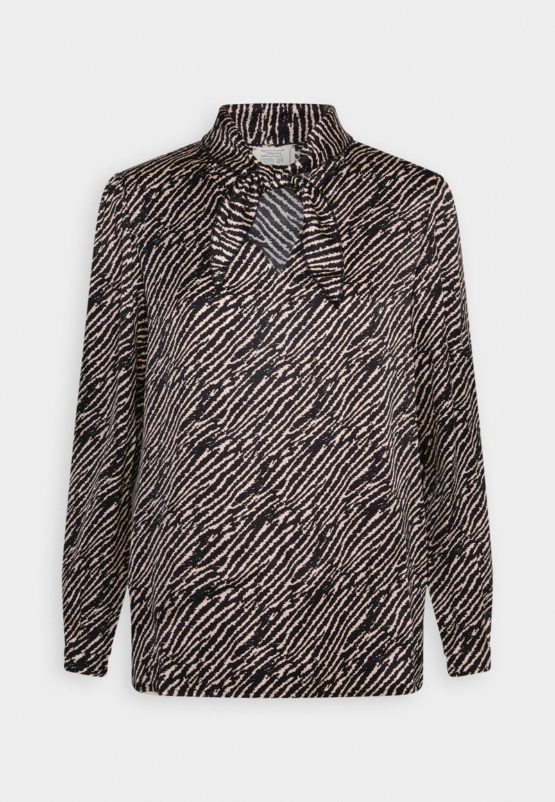 Progetto Quid Blouse gemêleerd zwart