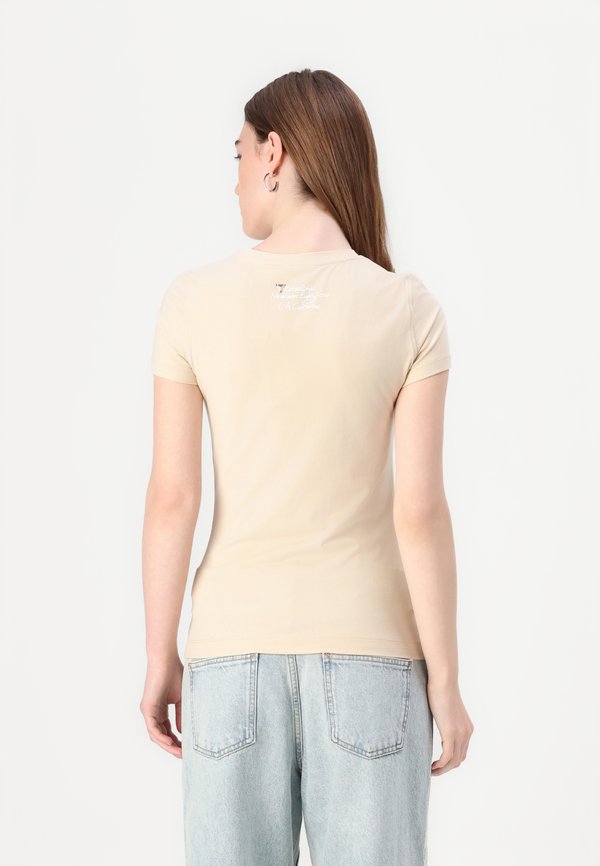 CHEETA LOGO  - Print T-shirt - pearl oyster3