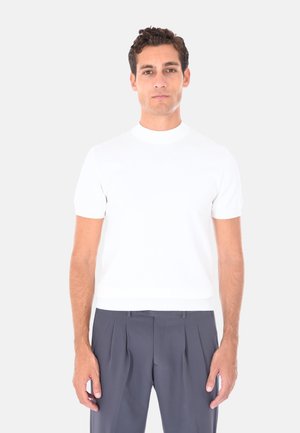 MEZZO COLLO - T-shirt basic - bianco