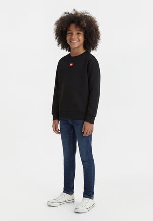 Diesel GIN OVER UNISEX - Sweatshirt - nero