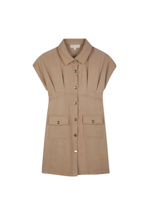 Robe chemise - stone