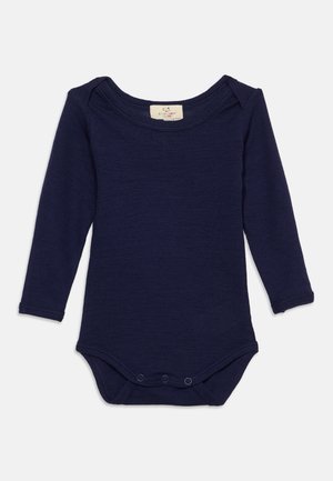 Copenhagen Colors, MERINO LIGHT KNITTED BODYSTOCKING - Боди - navy