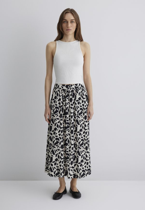 A-Linien-Rock - geo animal print