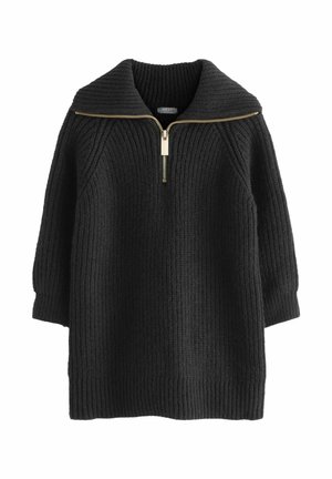 Abito in maglia - black