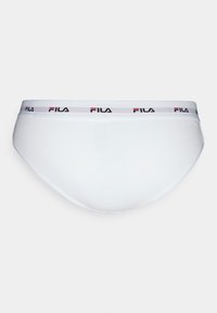 Fila WOMAN BRIEF 3Pack - Cuecas - black/black/white